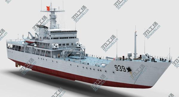 images/goods_img/20210312/Chinese Navy Type-072III Landing Ship 3D model/4.jpg